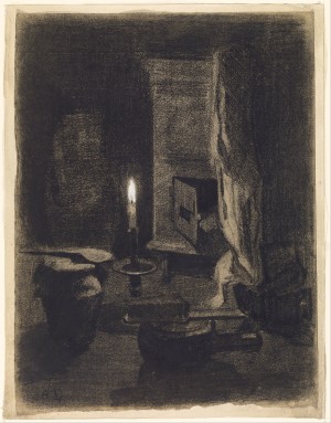 Still Life with Candle
